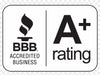 Better Business Bureau A+ Accredited Business seal
