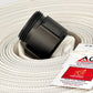 High Quality Home Defense Fire Hose
new improved, Pyro-Lite Aluminum Couplings, 75' x 1.5" TPU Lining, FM Approved.