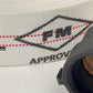 FM Approved Tested Certified for occupant use 75' x 1.5" single jacket ultra-light weight fire hose.