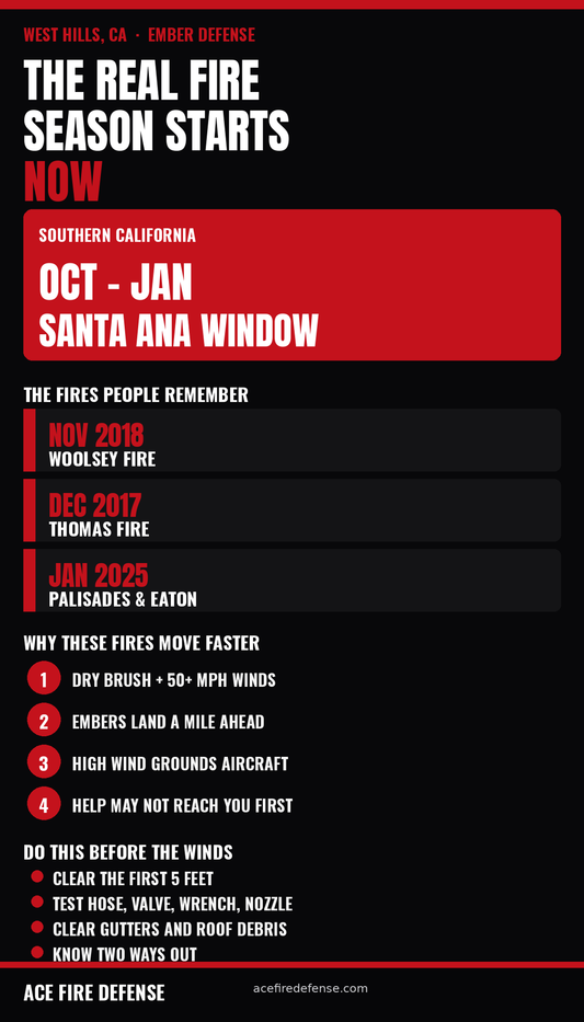 Santa Anas Tonight? Do These 3 Things