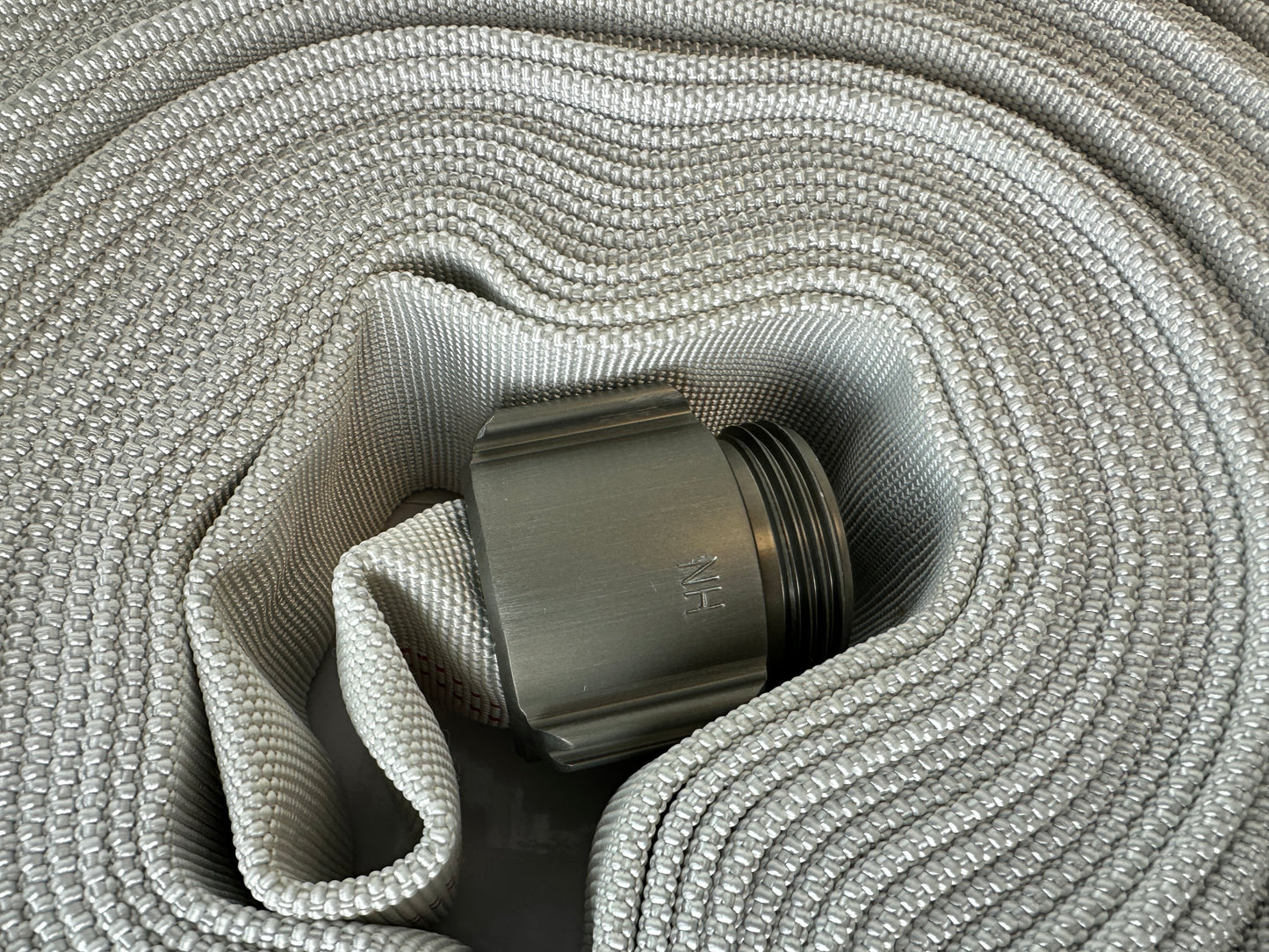 Fire Hose 75' x 1.5" (4 pack), BMF extra heavy firehoses hose, seamless xl Aluminum Couplings, TPU Lining, CCC Certified