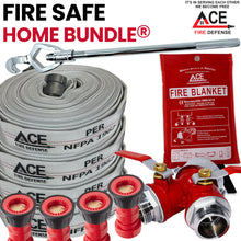 🔥 Fire Safe Home ® Pro Bundle – 4-Pack BMF Heavy Fire Hose + 3” Gas Pool Pump | 300 ft Coverage | Local Delivery & Installation Only