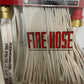 SALE - High Quality Home Defense Fire Hose 75' x 1.5" (4 pack), Folded, Pyro-lite Aluminum Couplings, TPU Lining FM Approved