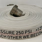 BMF 75’ x 1.5”Fire Hose PER NAFTA 1962. Heavy weight 12 pounds compared to 8 pounds.