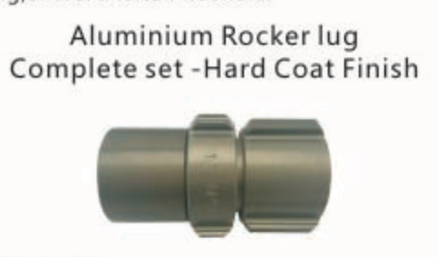 the aluminium rocker lug complete set hard coat finish