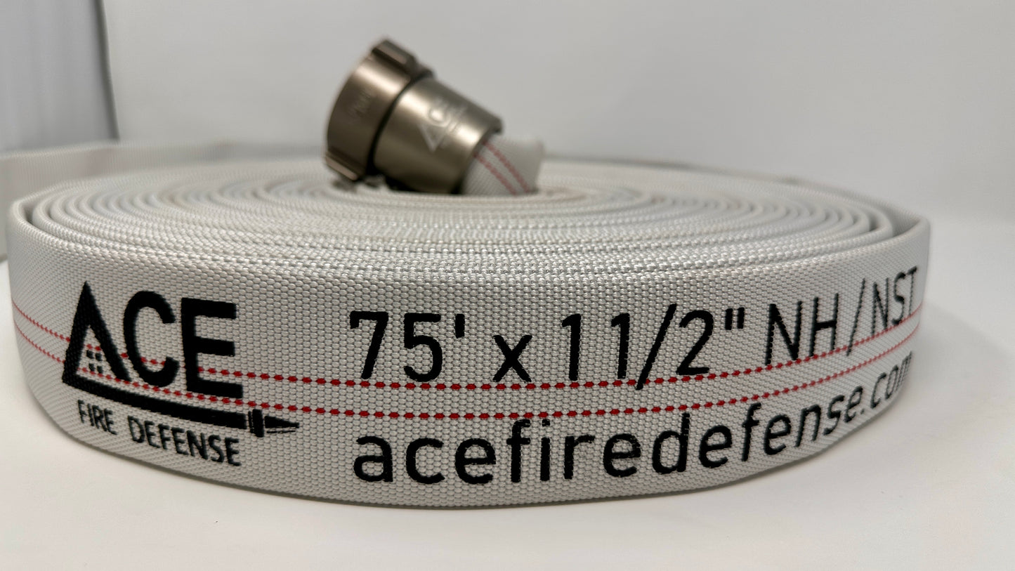 the Fire hose with text