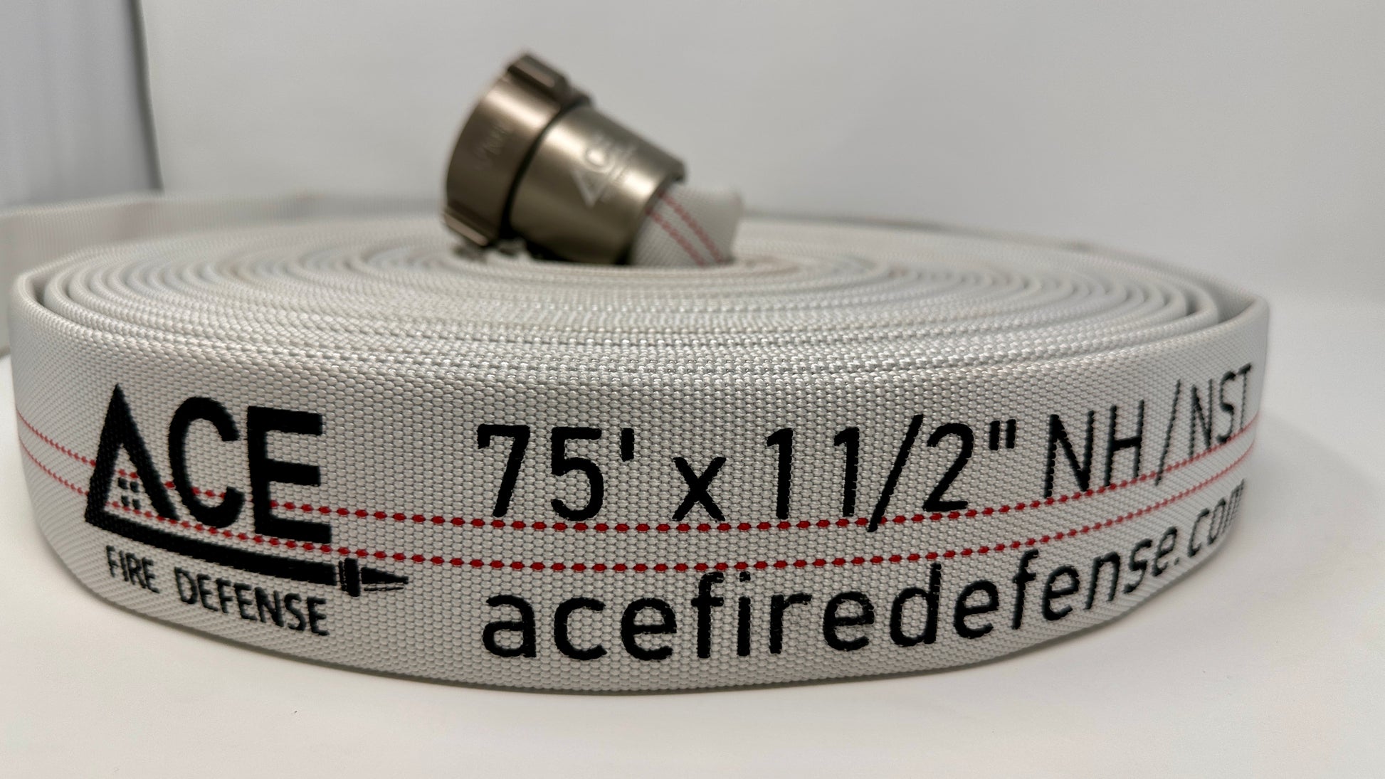 the Fire hose with text