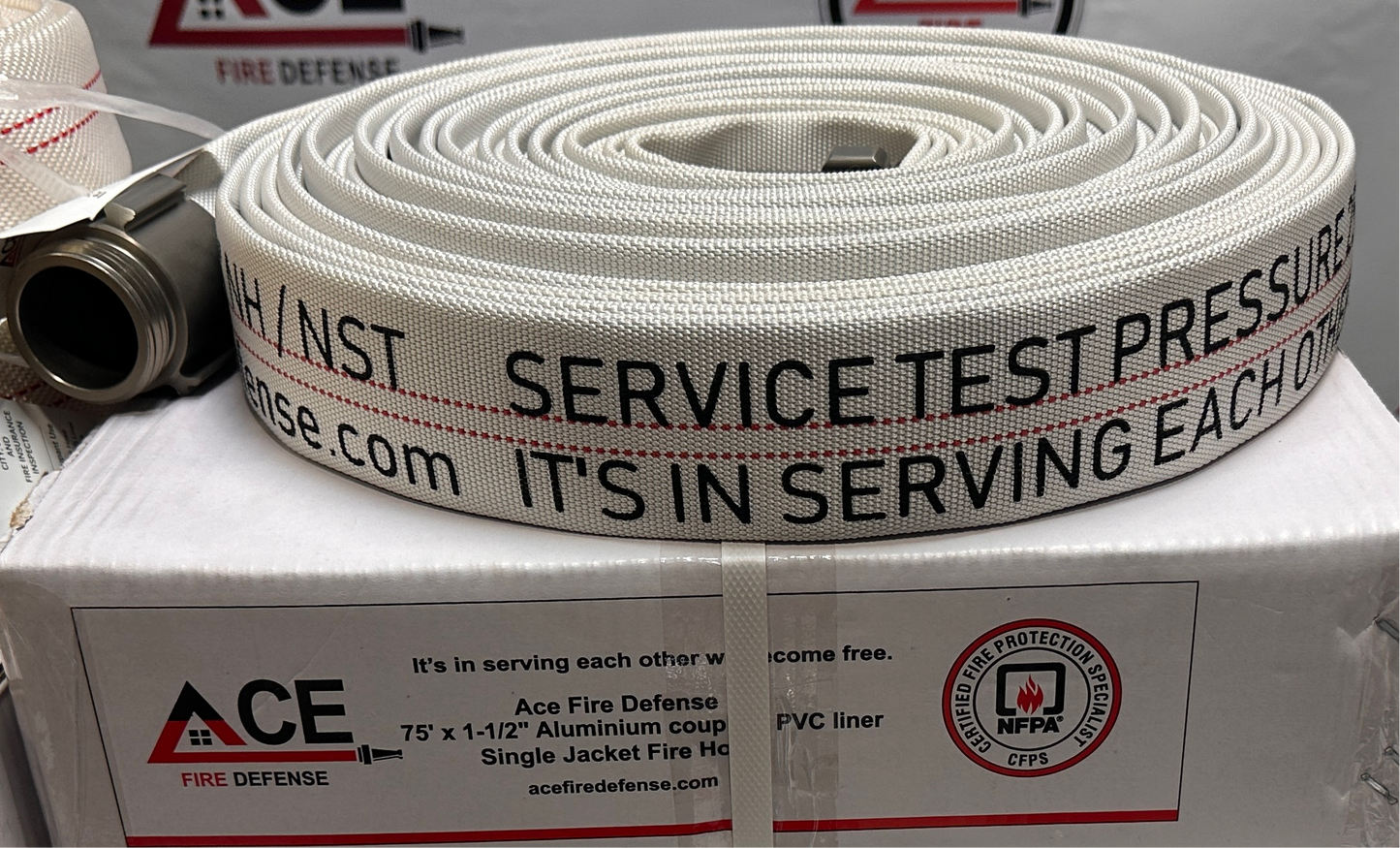 The BMF XL.01 fire hose service