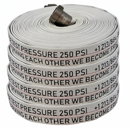 Ace Fire Defense.01 - 75' x 1.5” Professional Premium Fire Hose for Wildfire Defense