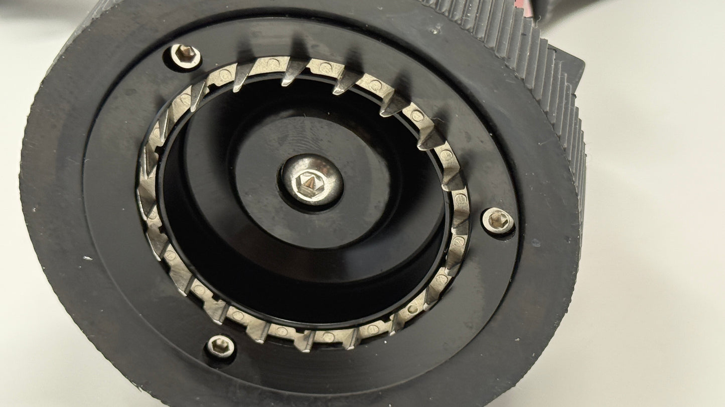 The fire nozzle face