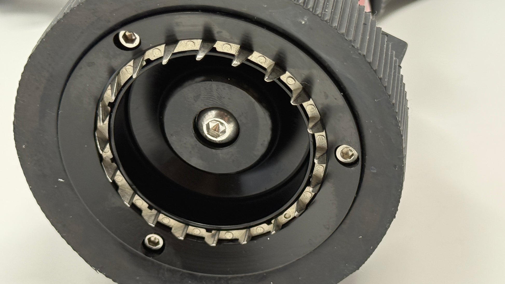 The fire nozzle face