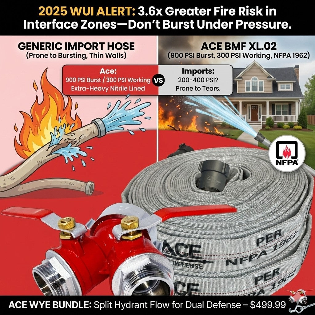 Ace Fire Defense Premium Fire Hoses