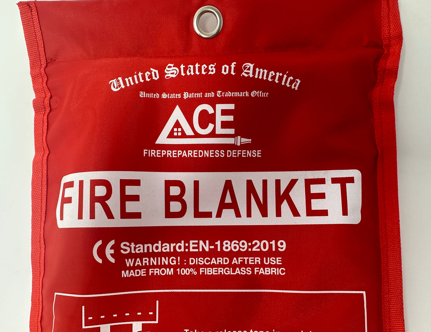 🔥 Fire Blanket 3-Pack – 40” x 40” | Home, Auto, Camping