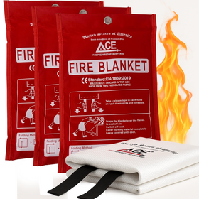 Ace Fire Defense Fire Blanket 3-Pack