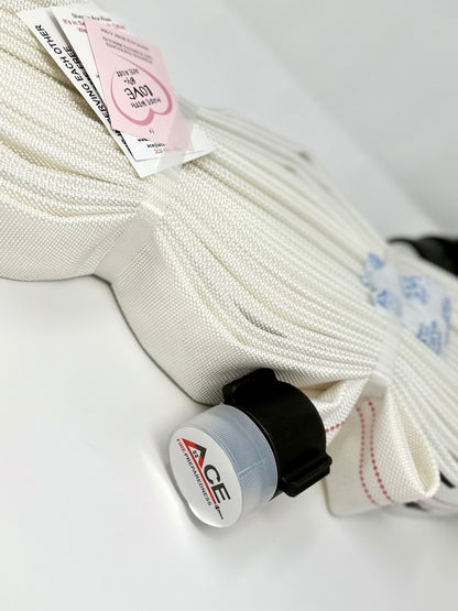 Fire Hose 75’ x1.5” Aluminum Couplings