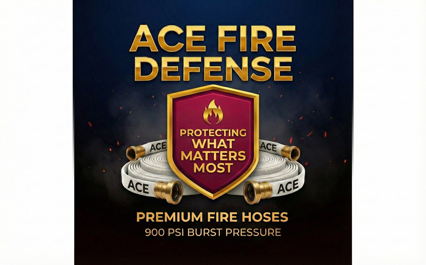 Ace Fire Defense Premium Fire Hoses