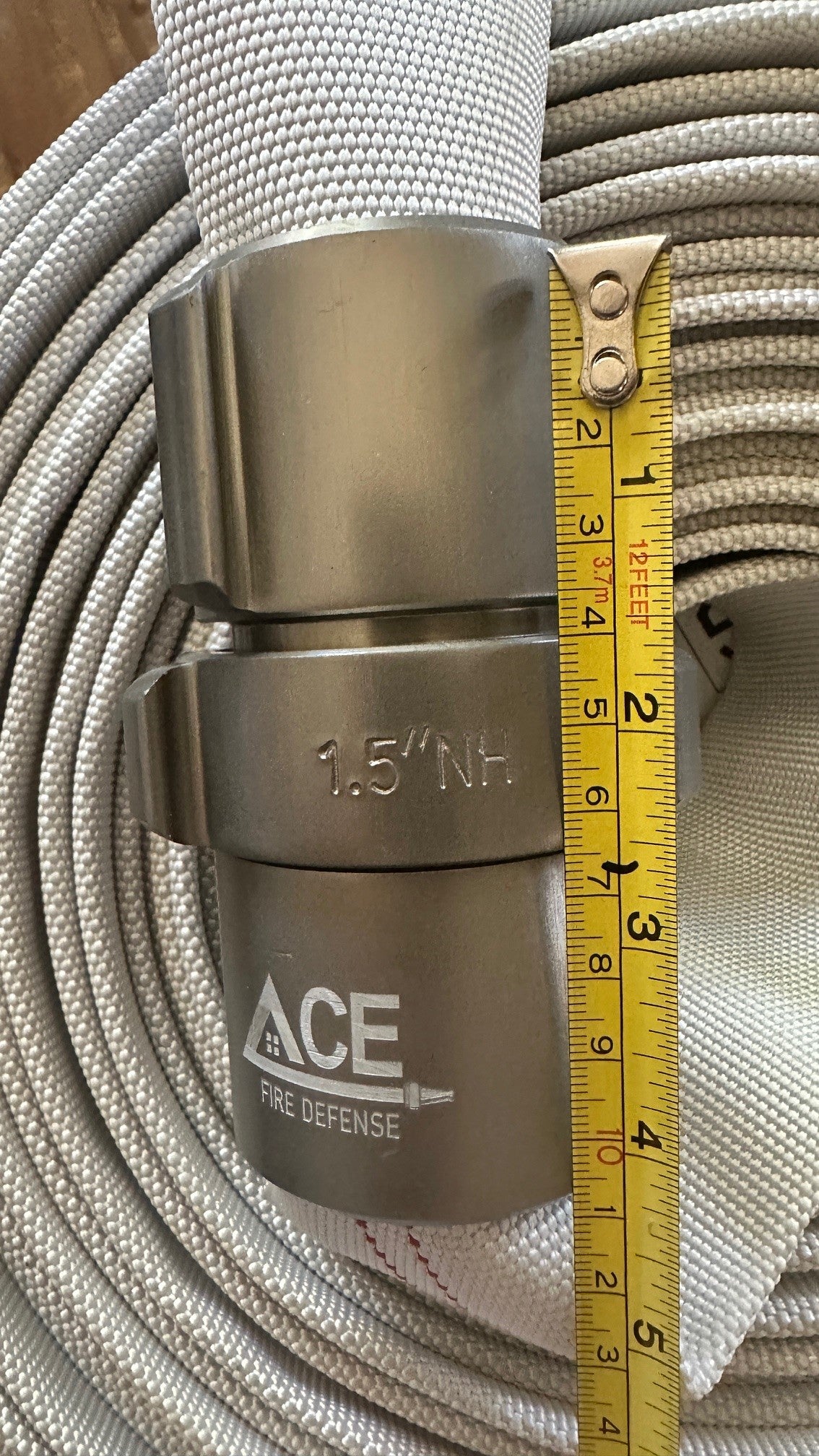 Aluminum Extra Large Couplings NH / NST 1.5"