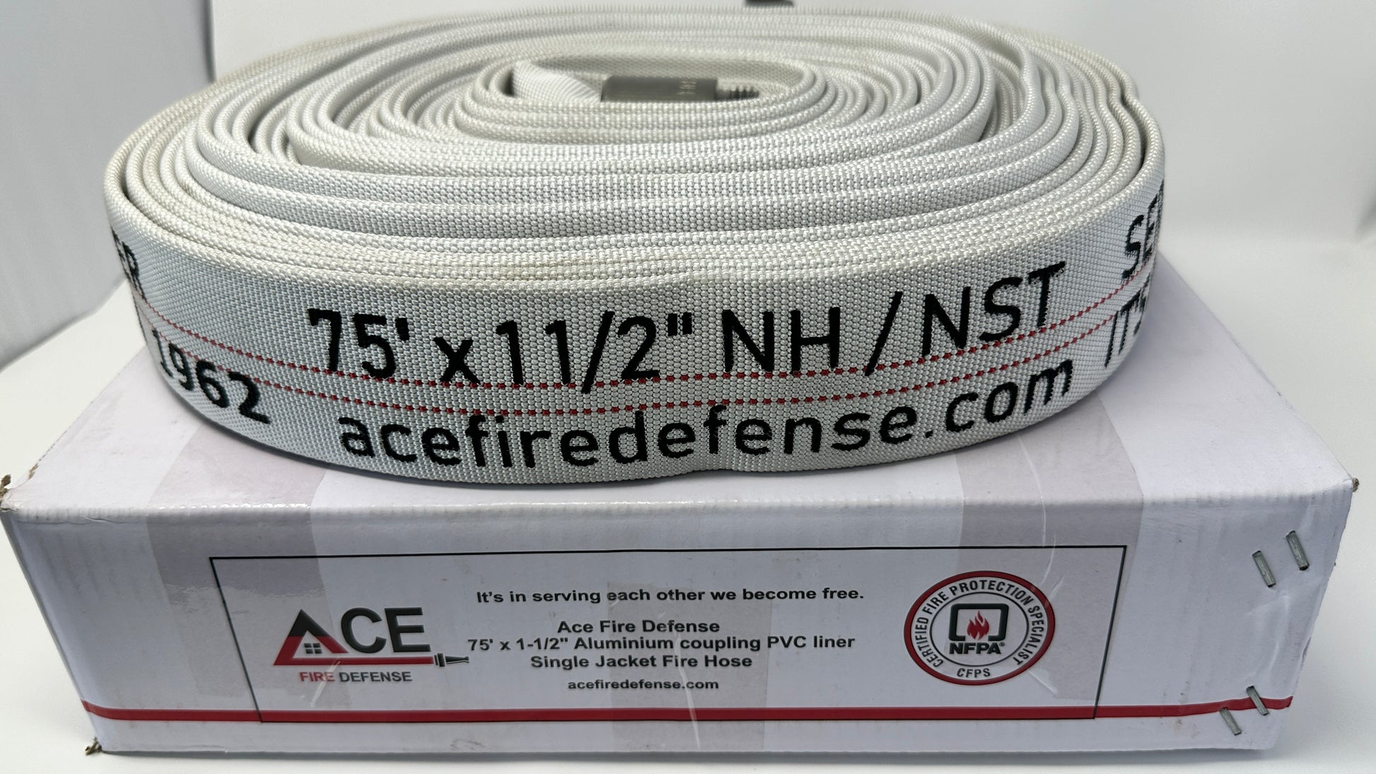 the fire hose with box