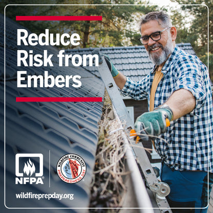 reduce risk from embers nfpa social media