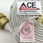 High Quality Home Defense Fire Hose
 75’ x 1.5”, Folded, NH Brass Couplings, TPU Lining, FM Approved for occupant use.